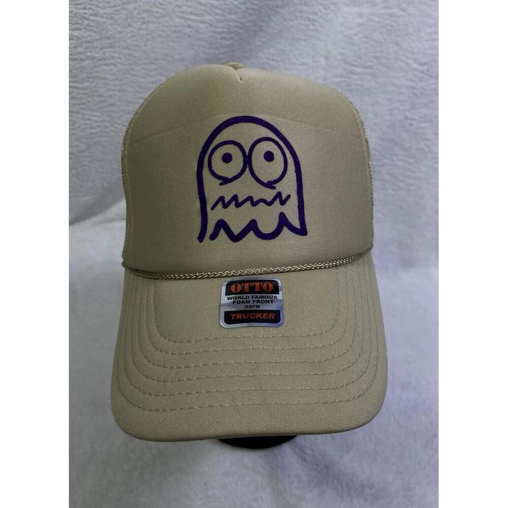Otto Ghost Foam Trucker Hat From When We Were Young OSFM World Famous Rare EUC!